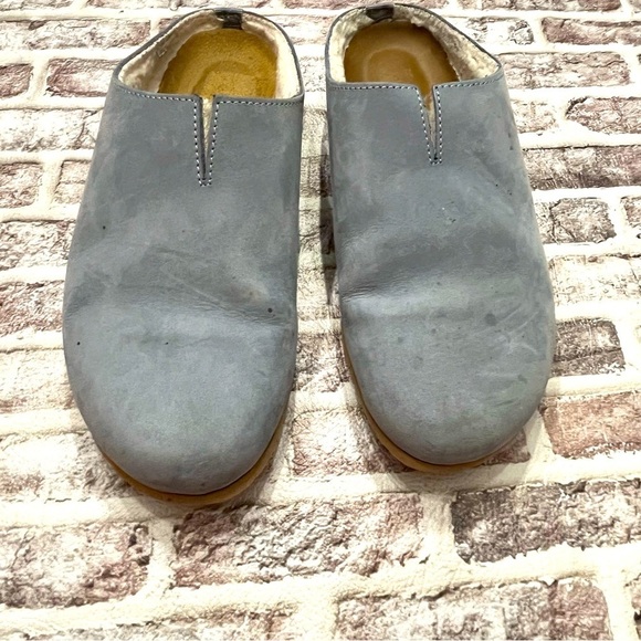 Garnet‎ Hill Slippers Serenity Slippers Italy Light Blue Women’s size 6 - Picture 3 of 7